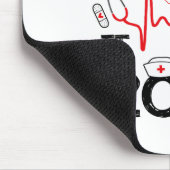 verdient 2025 für Nurse Abschluss oder RN LPN Cl O Mousepad (Ecke)