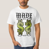 Verdient (Geld) T-Shirt (Vorderseite)