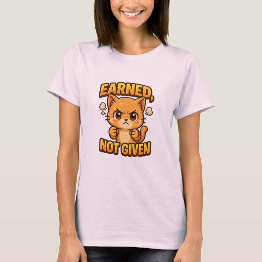 verdient ohne Chibi-T-Shirt T-Shirt (Vorderseite)
