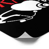 verdient wird der Krankenpflege-Abschluss Poster (Ecke)