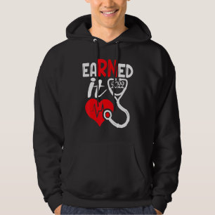 verdiente es Krankenschwester Abschluss 2022 Nursi Hoodie