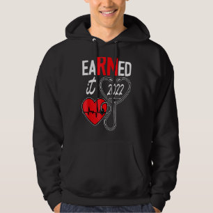 verdiente es Krankenschwester Abschluss 2022 Nursi Hoodie