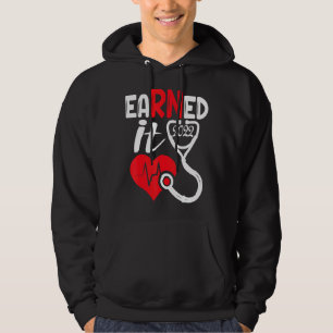 verdiente es Krankenschwester Abschluss 2022 Nursi Hoodie