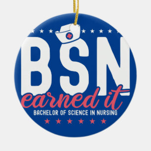 verdiente IT-Kurse BSN RN Bachelors of Science in Keramik Ornament