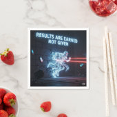 Verdiente Threads: Das Grind ist real Serviette (Beispiel)