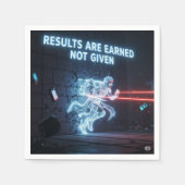 Verdiente Threads: Das Grind ist real Serviette (Vorderseite)