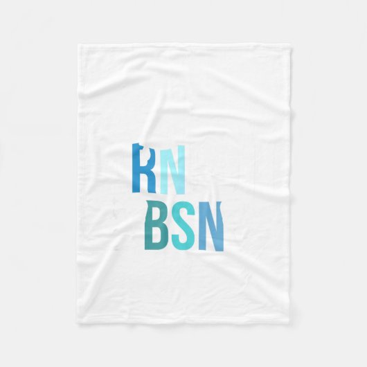 Verdienter BSN-Abschluss BSN Absolvent stolz BSN A Fleecedecke (Vorderseite)