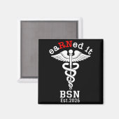 Verdienter RN BSN vorauss. 2026 - Absolvent der Kr Magnet (Vorderseite/Rückseite)