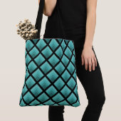 Verdigris Green Blue Gradient Flame Tasche (Von Nahem)