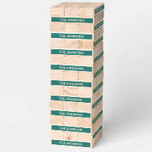 Verdigris Individuelle Name Topple Tower