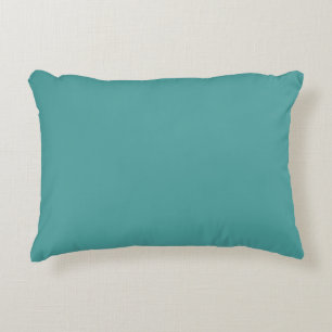 Verdigris Solid Schlicht Color Dekokissen