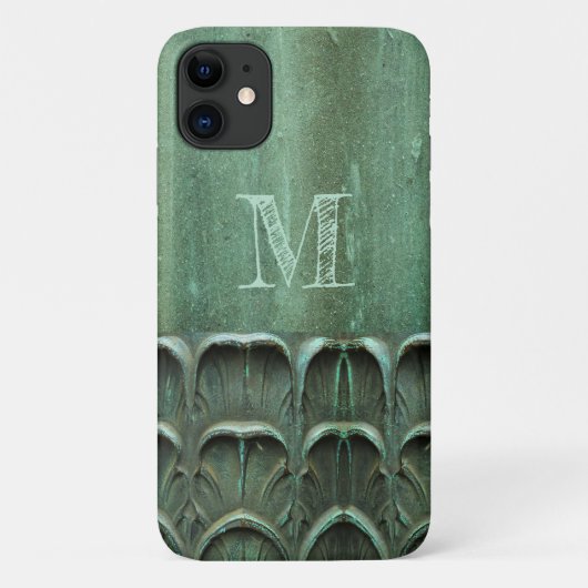 Verdigris Weathered Bronze Look Case-Mate iPhone Hülle (Rückseite)