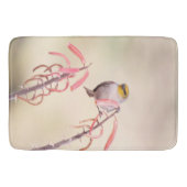 Verdin auf Penstemon Badematte (Vorderseite)