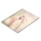 Verdin auf Penstemon Notizblock (Linke Seite)