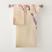 Verdin auf Penstomen Badhandtuch Set (Insitu)