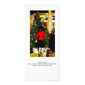 Verdis Weihnachtskarte Werbekarte (Hinten)