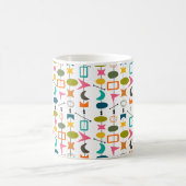 Verdoppelte moderne Skewers Mitte des 20. Jahrhund Kaffeetasse (Mittel)