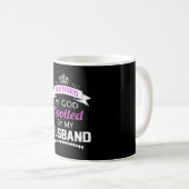 Verdorben durch Ehemann Kaffeetasse (VorderseiteRechts)