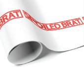 Verdorbene Görn-Briefmarke Geschenkpapier (Rolleneckpunkt)