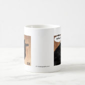 Verdorbene Hundegewohnheits-Tasse Kaffeetasse (Mittel)