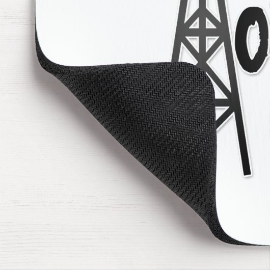 Verdorbene Ölfeld-Ehefrau Mousepad (Ecke)
