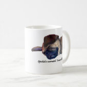 Verdorbene Overrated Puggle Tasse (VorderseiteRechts)