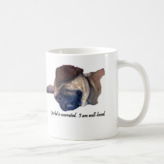 Verdorbene Overrated Puggle Tasse