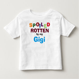 Verdorbenes faules durch mein Gigi Kleinkind T-shirt