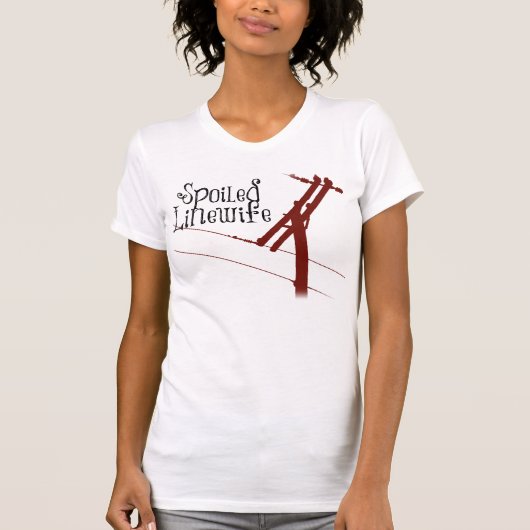 Verdorbenes Linewife T-Shirt (Vorderseite)