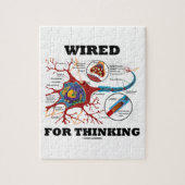 Verdrahtet für das Denken (Neuron-Synapse) Puzzle (Vertikal)