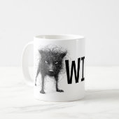 Verdrahteter Hund Kaffeetasse (Vorderseite Links)