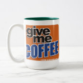 Verdrahteter Kaffee 1 Zweifarbige Tasse (Links)