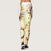 Verdredi Wirbel Extravagant Comfy Yoga Pants Leggi Leggings (Rückseite)