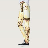 Verdredi Wirbel Extravagant Comfy Yoga Pants Leggi Leggings (Links)