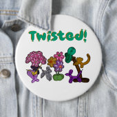 Verdreht! - Der Knopf für Ballon Twisters! Button (Beispiel)