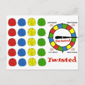 verdreht postkarte (Vorderseite)