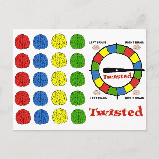 verdreht postkarte (Vorderseite)