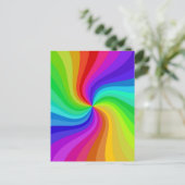 verdreht postkarte (Stehend Vorderseite)