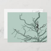 verdreht postkarte (Vorne/Hinten)