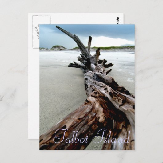 verdreht postkarte (Vorne/Hinten)