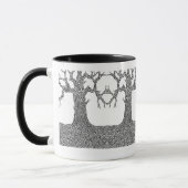 Verdrehte Baum-Kaffee-Tasse Tasse (Links)