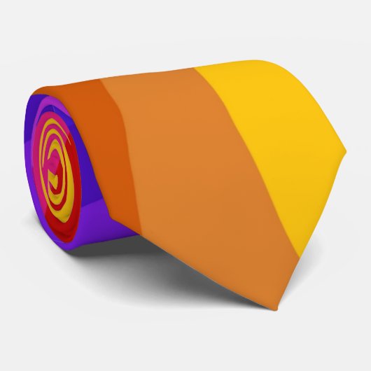 verdrehte Farben Krawatte (Gerollt)