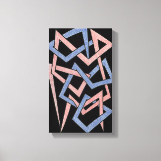 Verdrehte Farbtöne Leinwand