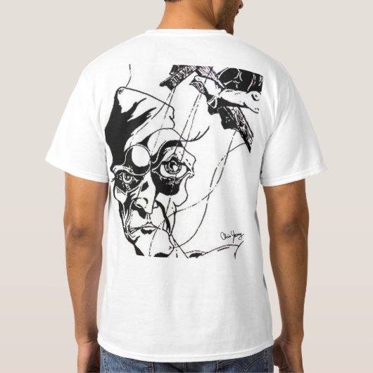 Verdrehte Marionette T-Shirt (Rückseite)