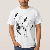Verdrehte Marionette T-Shirt (Vorderseite)