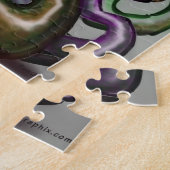 Verdrehte Regenbogen-Reben Puzzle (Seite)