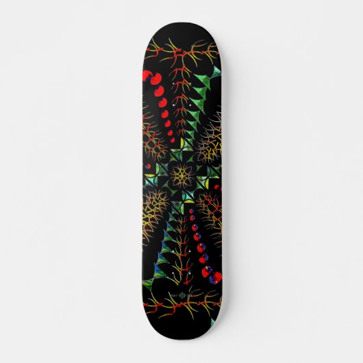 Verdrehte Träume Skateboard (Vorne)