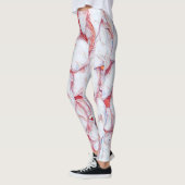 VERDREHTE ZUCKERWATTE LEGGINGS (Links)