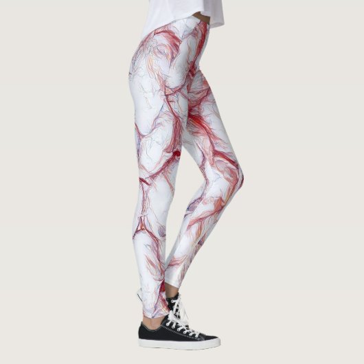 VERDREHTE ZUCKERWATTE LEGGINGS (Rechts)