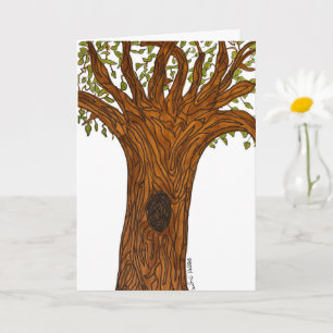 Verdrehter Baum  Karte